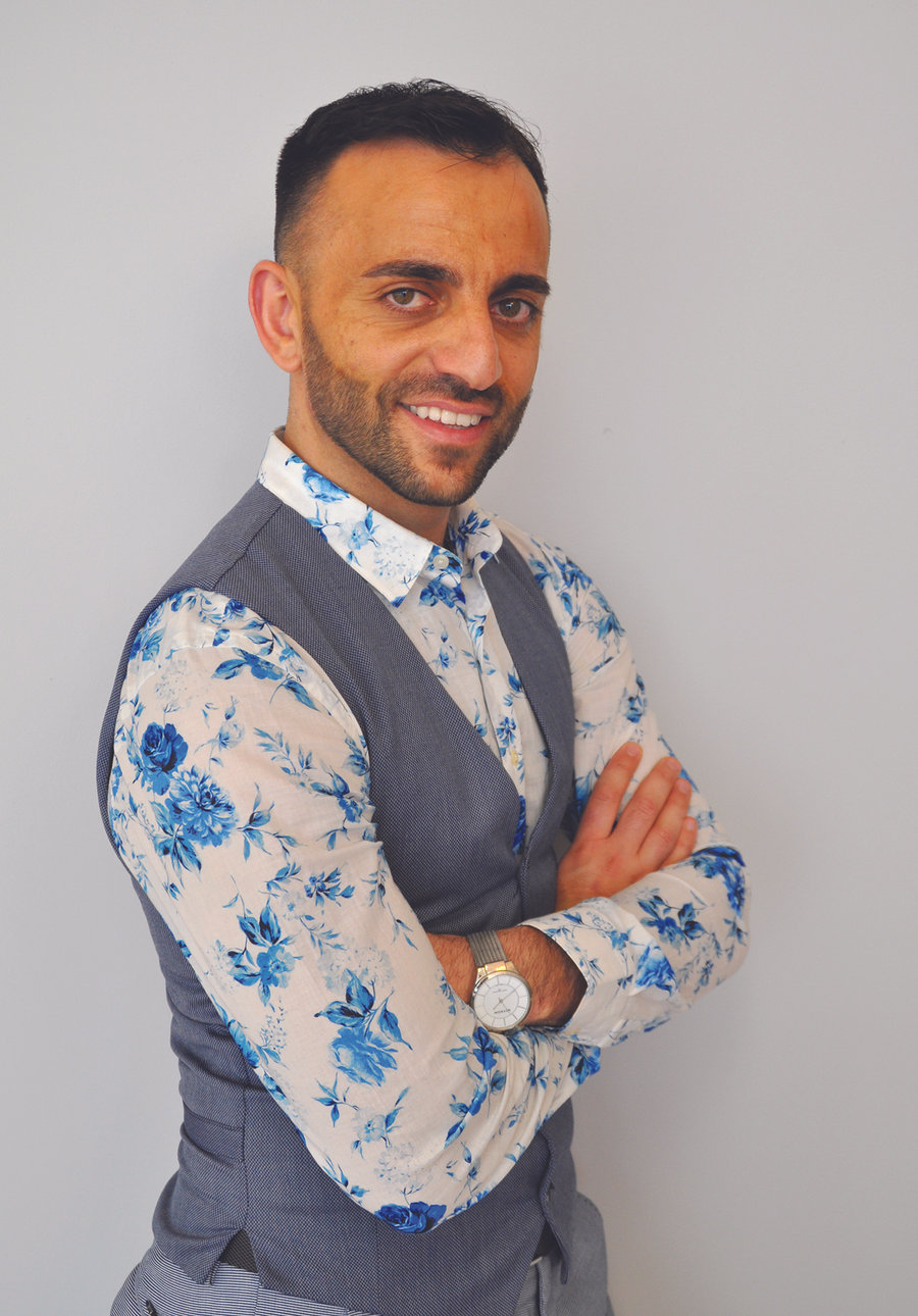 Vard Margaryan, owner and dance instructor at VM Ballroom Dance Studios